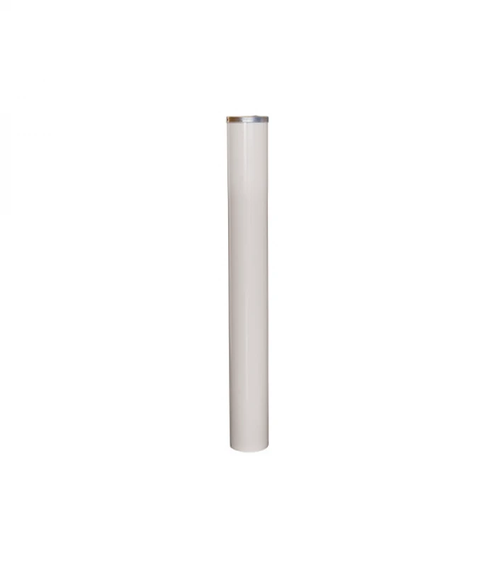 Tramo Final Aspiración PRACTIC de 80mm para Chimenea Estanca de Aluminio de 1000mm