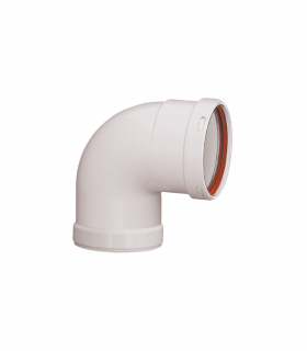 Codo 88º Hembra - Hembra PRACTIC de 80mm para Chimenea Estanca de Aluminio Codo 88º Hembra - Hembra PRACTIC de 80mm para Chimenea Estanca de Aluminio