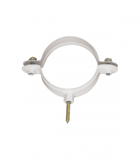 Abrazadera con Tirafondo PRACTIC de 80mm para Chimenea Estanca de Aluminio Abrazadera con Tirafondo PRACTIC de 80mm para Chimenea Estanca de Aluminio