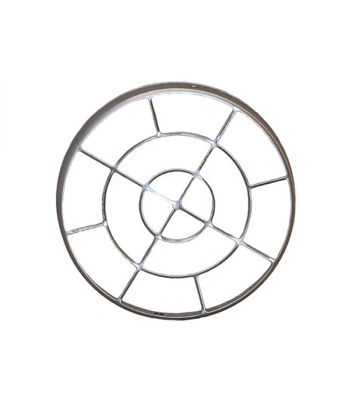 Rejilla de Aspiración PRACTIC de 80mm para Chimenea Estanca de Aluminio