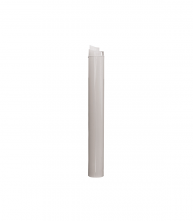 Tramo Final PRACTIC de 60/100mm para Chimenea Estanca Coaxial de Aluminio de 1000mm