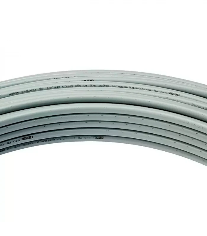 Tubería de Polibutileno EGB Gris en Rollo