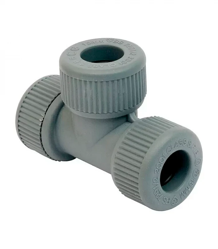 Te igual Tubo - Tubo de Polibutileno EGB Gris