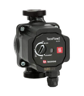 Bomba circuladora TACONOVA  para calefacción "TacoFlow2" de 130mm de Longitud entre tuercas