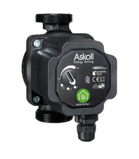 Bomba circuladora ASKOLL para calefacción "Energy Saving" de 130mm de Longitud entre tuercas