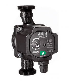 Bomba circuladora ASKOLL para calefacción "Energy Saving" de 180mm de Longitud entre tuercas