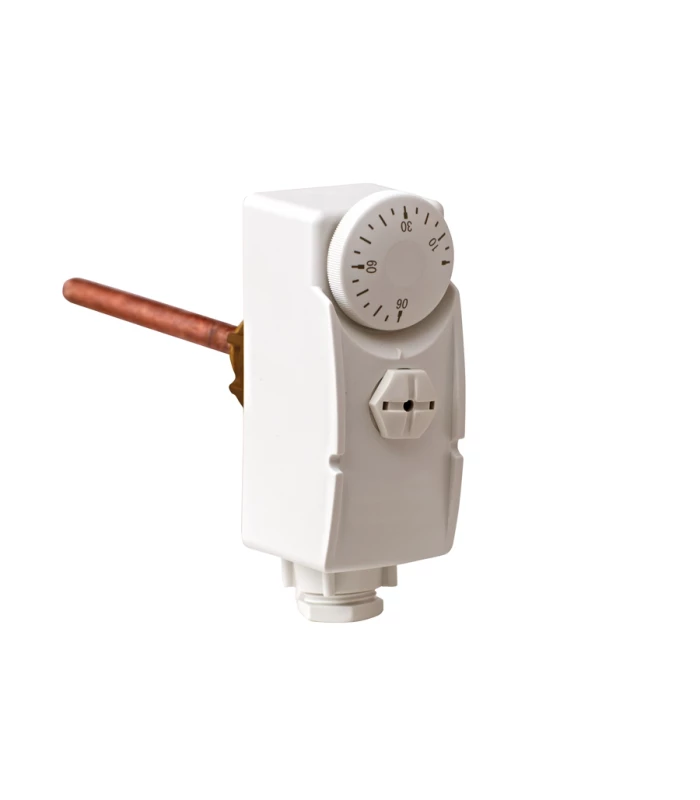 Termostato electromecánico de inmersión SYSCLIMA con regulación 0 ºC – 90 ºC