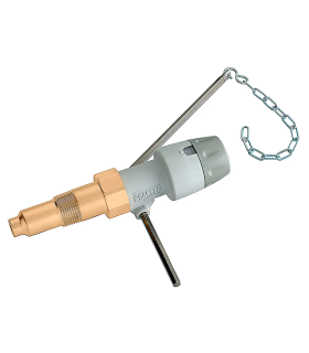 Regulador de Tiro CALEFFI de Doble Seguridad conexión 3/4" Biomasa 529050