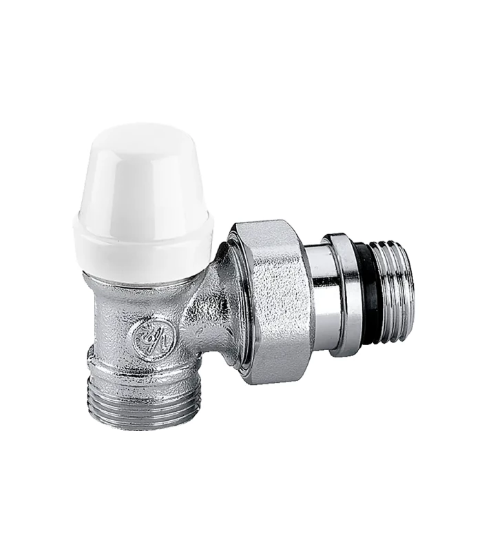 Detentor para Radiador CALEFFI con conexiones en Escuadra 342302 de 3/8"