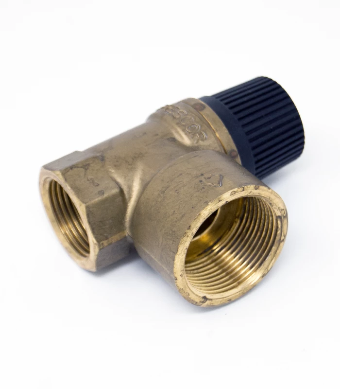 Válvula de Seguridad FLAMCO Prescor 320-1 de 1" x 1 1/4" H-H Resistente al Calor para Calefacción y Refrigeración 27045