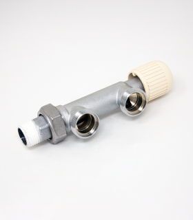 Llave Monotubo para Radiador BAXI ROCA Serie 200 a 1 / 2" con Conexiones de 18mm