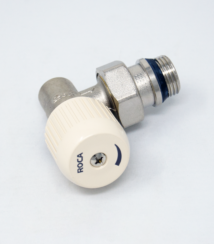 Válvula Termostática Llave De Paso Radiador Roca Llave Escuadra