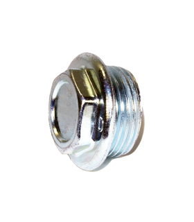 Tapón Cincado para Radiadores de 1" Izquierda Tapón Cincado para Radiadores de 1" Izquierda